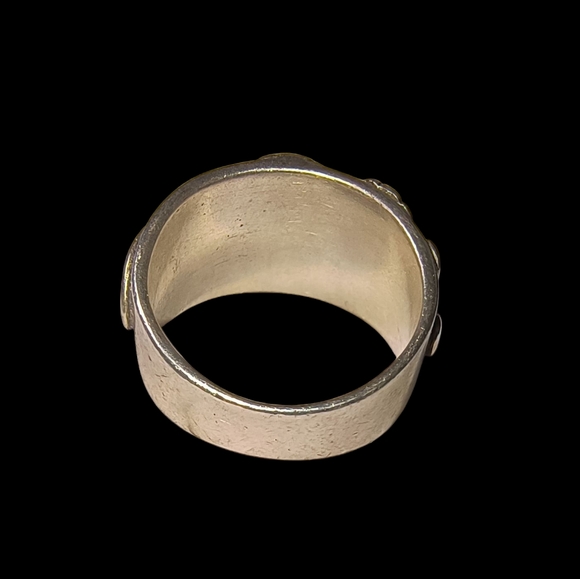 Carolyn Pollack Sterling Silver And Sterling Silver Ornately Embellished Ring - Picture 7 of 10